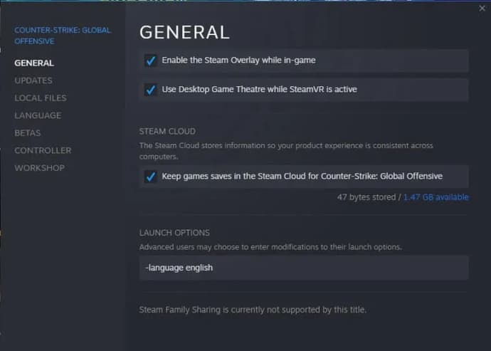 Wie ändere ich die Sprache in CS:GO?. Foto 2