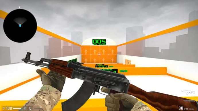 Kart for treningsmål i CS:GO. Photo 4