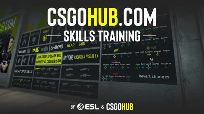 Kart for treningsmål i CS:GO. Photo 6