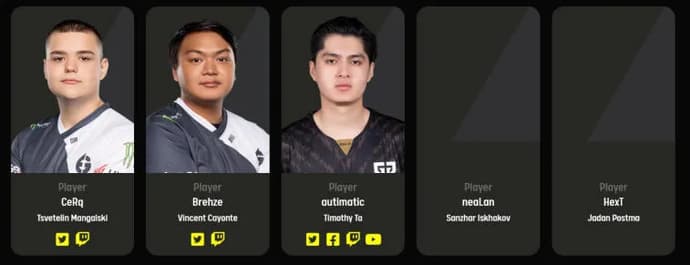 Analyse des participants du groupe D à la saison 16 de l'ESL Pro League. Photo 6