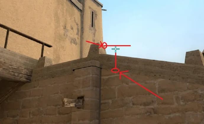 La fumée se propage sur Mirage sur le site A. Photo 4