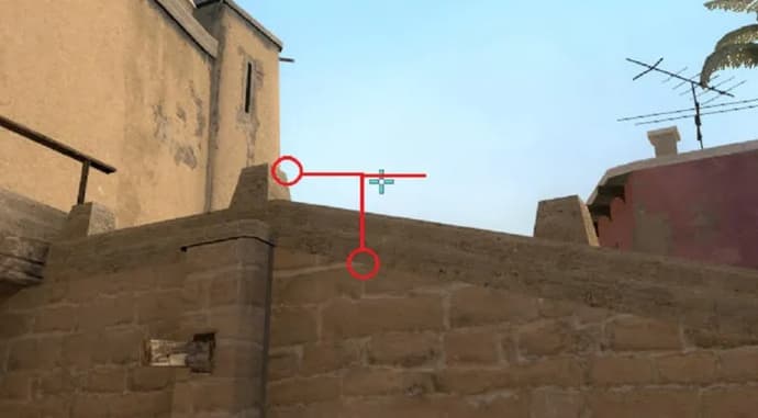 La fumée se propage sur Mirage sur le site A. Photo 10