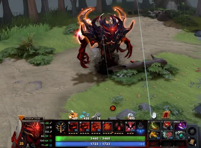 Guide to Shadow Fiend - the most extravagant core in patch 7.32c. Photo 4