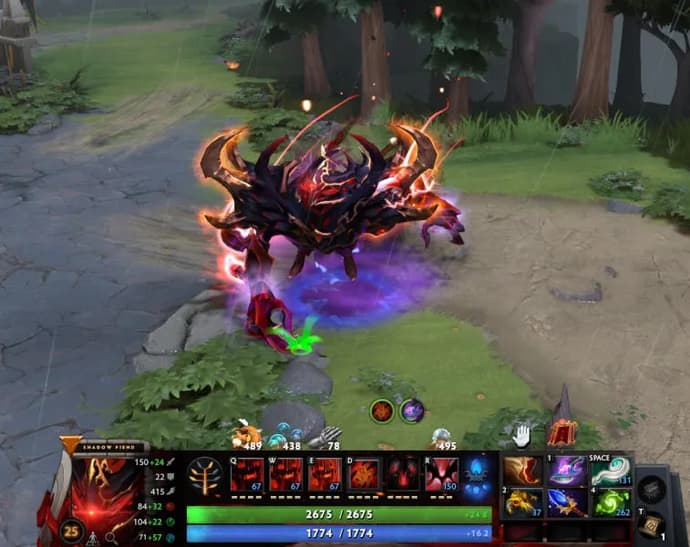 Guide to Shadow Fiend - the most extravagant core in patch 7.32c. Photo 5