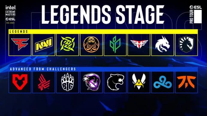 Votez pour les meilleures équipes Legends Stage à IEM Rio Major 2022 avec PICK 'EM. Photo 1