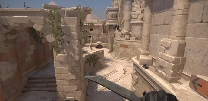 Positions sur la carte Anubis. Photo 1