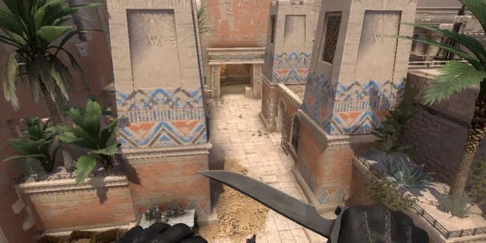 Positions sur la carte Anubis. Photo 3