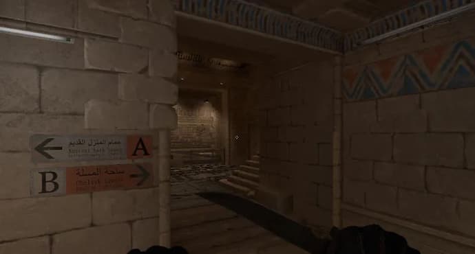 Positions sur la carte Anubis. Photo 5