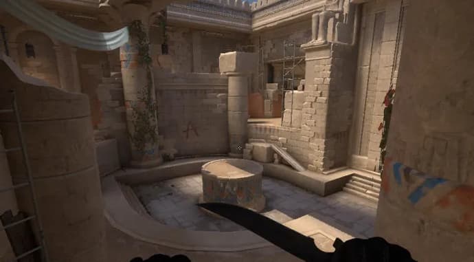 Positions sur la carte Anubis. Photo 10