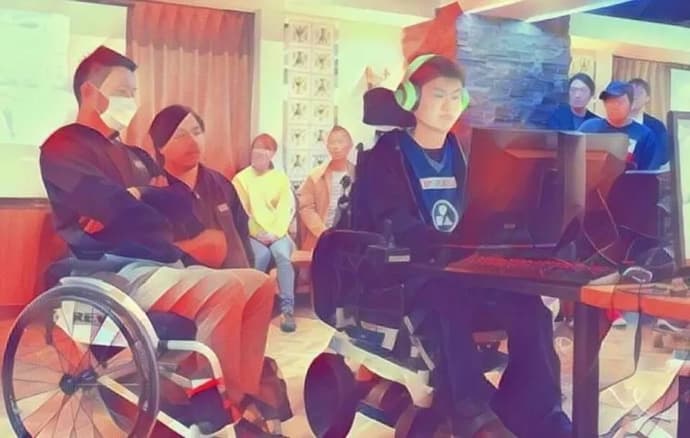 Les sports électroniques font tomber les barrières pour les athlètes handicapés Les sports électroniques font tomber les barrières pour les athlètes handicapés