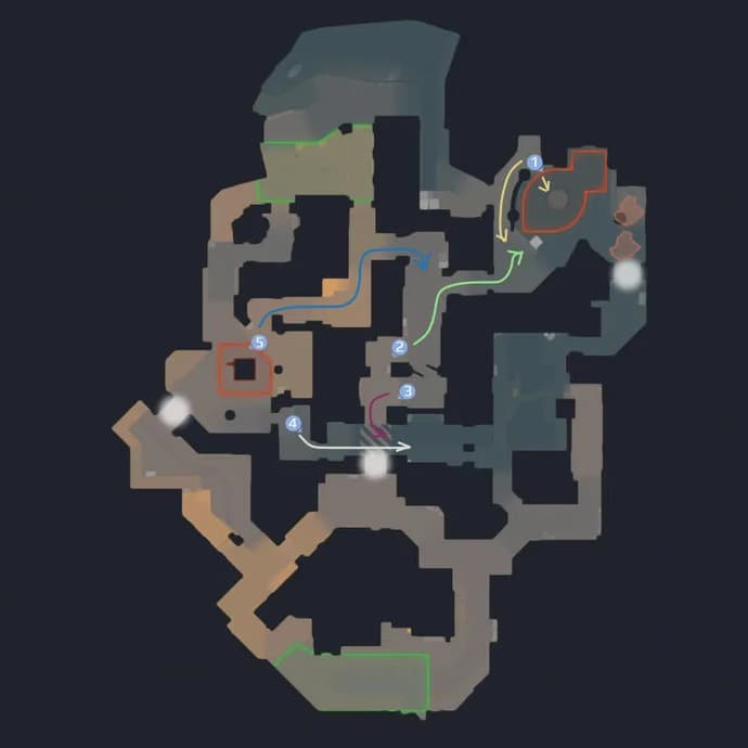 Protéger un bombsite sur la carte Anubis. Photo 4