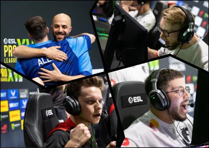 Principaux résultats pour les participants du groupe B à ESL Pro League Season 17 Principaux résultats pour les participants du groupe B à ESL Pro League Season 17