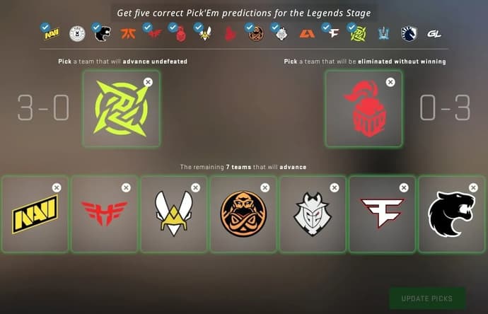 Прогнозы Pick'Em Challenge стадии Legends на BLAST.tv Paris Major 2023 от про-игроков и аналитиков. Фото 9
