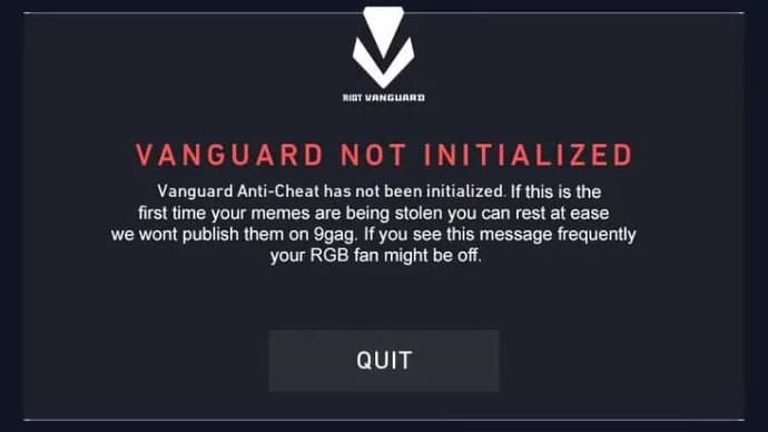 Riot Vanguard-Fehler: warum er auftritt und wie man ihn behebt. Photo 1