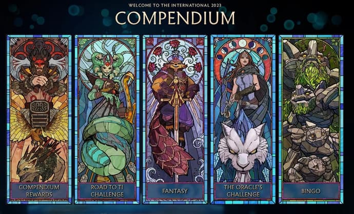 O Compêndio Internacional 2023 mais recente: Preço, conteúdo e recompensas de um novo "Battle Pass" O Compêndio Internacional 2023 mais recente: Preço, conteúdo e recompensas de um novo "Battle Pass"
