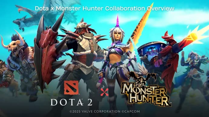 Dota x Monster Hunter Collaboration Overview
