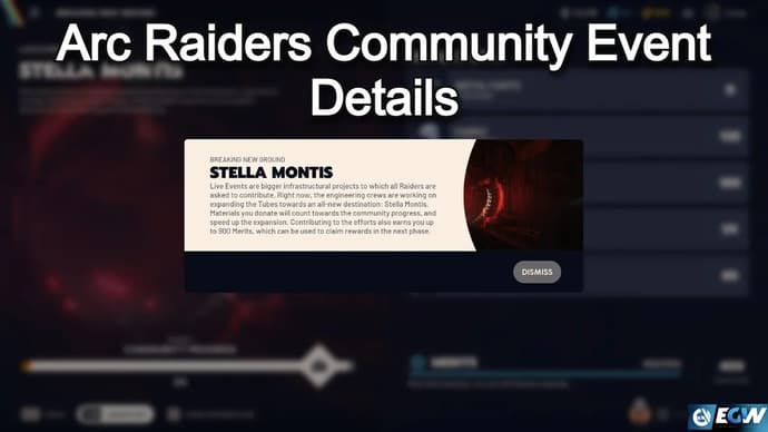 Detaljer om Arc Raiders Community Event