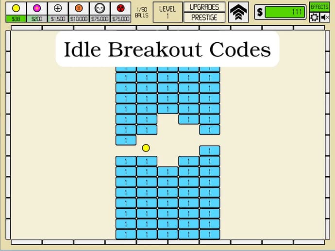 Idle Breakout codes - June 2025 Idle Breakout codes - June 2025