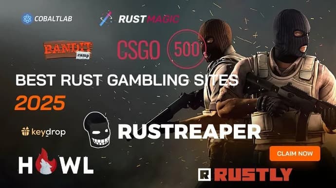 Best Rust Gambling Sites in 2025: Claim Free Coins & Bonuses Now