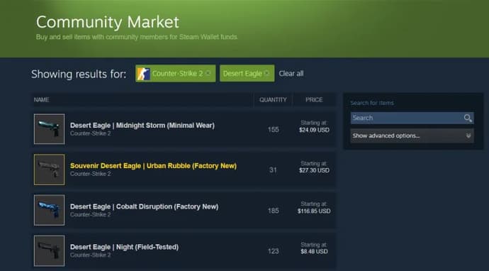 The best 15 skins for Desert Eagle in CS:GO for buy in 2023 1