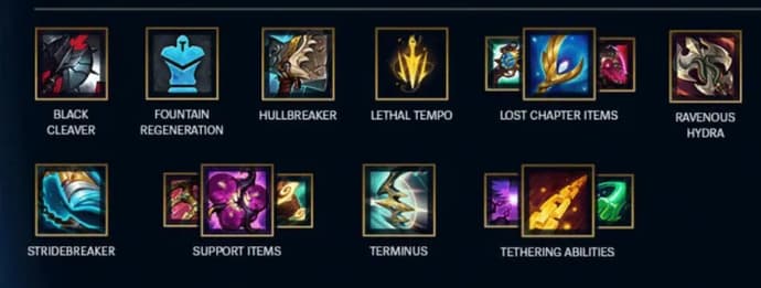 patch 14.4 items