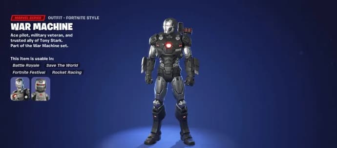fortnite war machine skin chapter 5 season 4