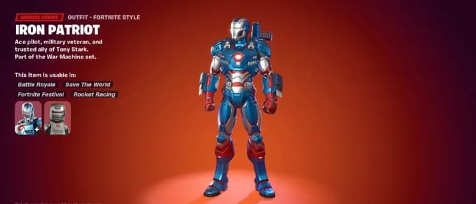 iron patriot chapter 5 season 4 fortnite