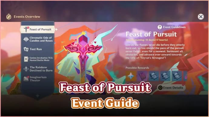 New Genshin Event Guide “Feast of Pursuit” | New Abyss-like Challenges 1
