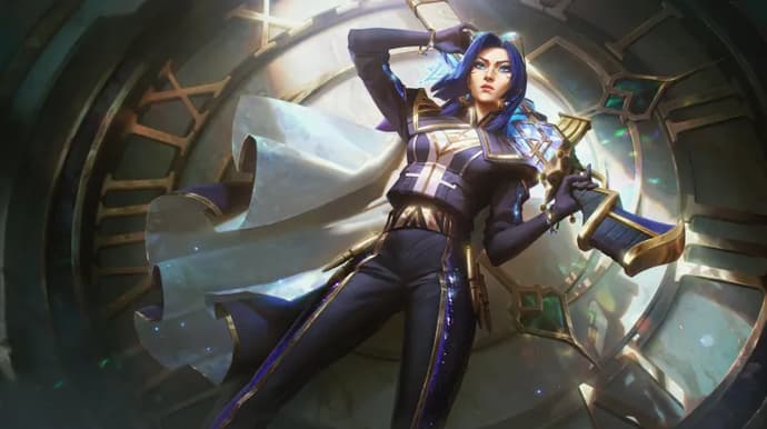 Prestige Arcane Commander Caitlyn 2024 League of Legend Skin
