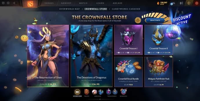 Dota 2 Ascension Night: 4 act of Crownfall, New Hero and Mini-Games Overview 3