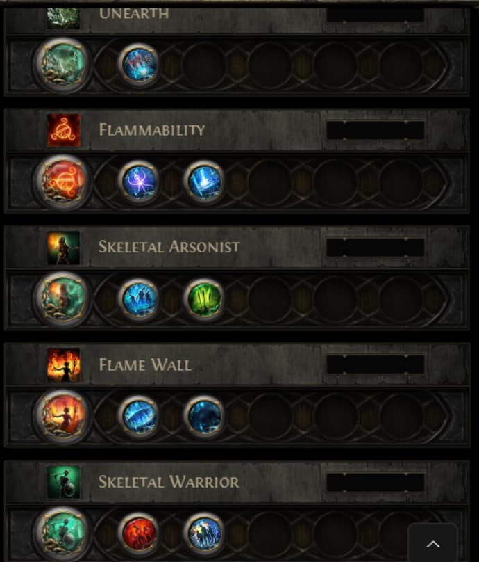 PoE 2 Witch build
