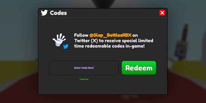 Roblox Slap Battles Codes - juni 2025 2