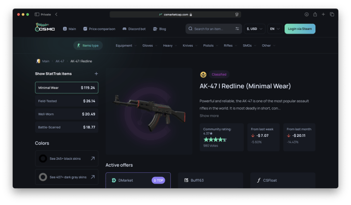 How to Check CS2 Item Price? 2