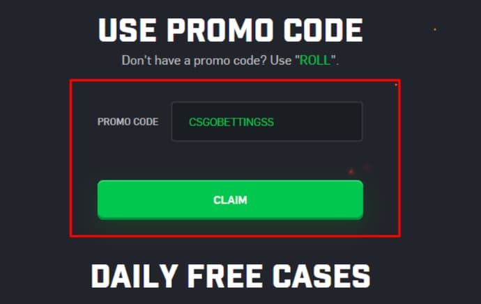 CSGORoll Promo Code - How to Get Bonus Free Cases 4
