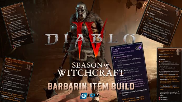 Construction barbare Diablo 4 saison 7