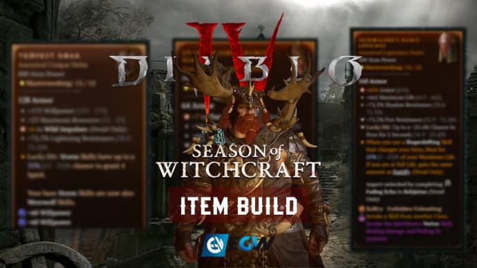 Druid build Diablo 4 Season 7