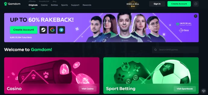 Use Gamdom Promo Code