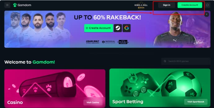Use Gamdom Promo Code