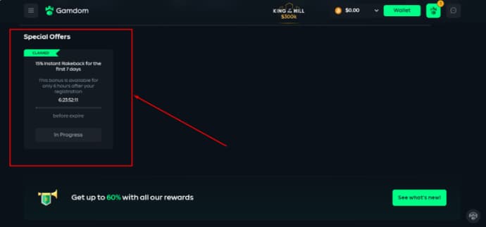 Use Gamdom Promo Code