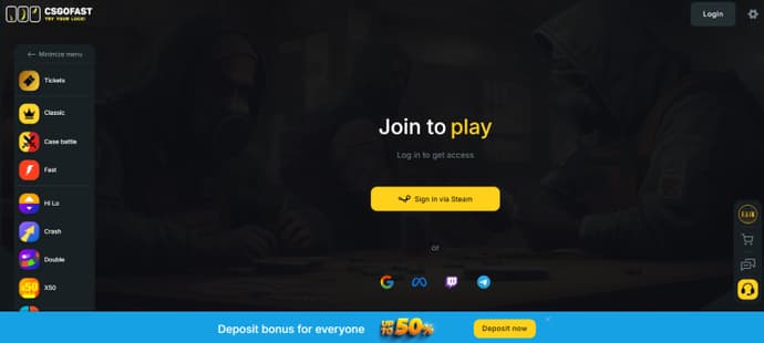 CSGOFast Promo Code “CSGOBETTINGSS” & Referral Bonus 1