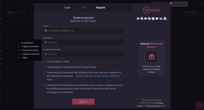 CSGO500 Promo Code