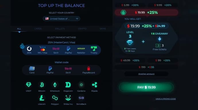 BloodyCase Promo Code