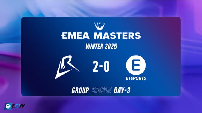 EMEA Master Winter 2025