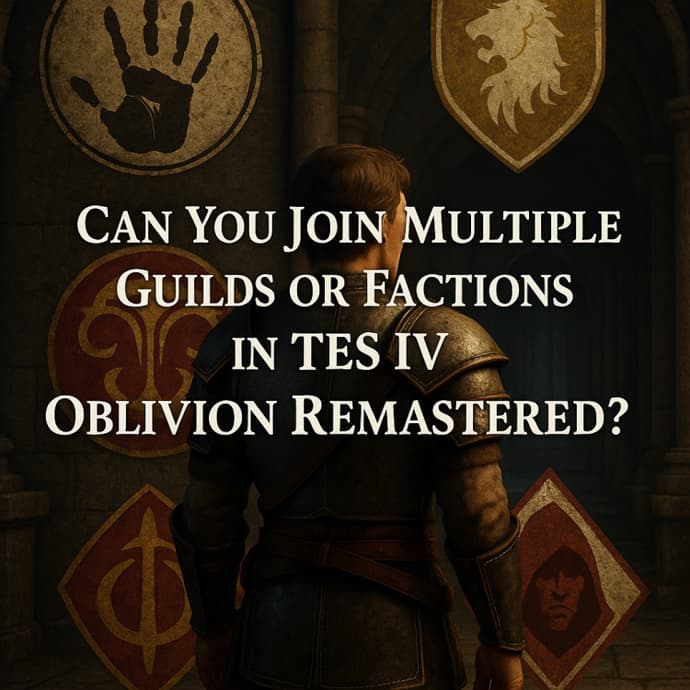 Oblivion Remaster Factions Guide: Every Faction in Oblivion Remaster, Their Quests and How To Join 3