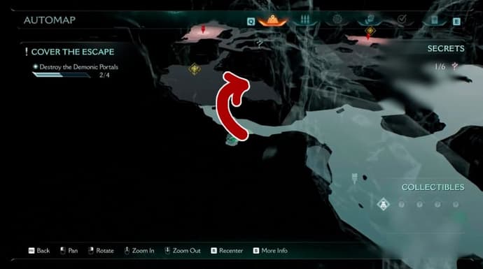 Where to Find the Secret Keys in DOOM: The Dark Ages - Chapter 1 5