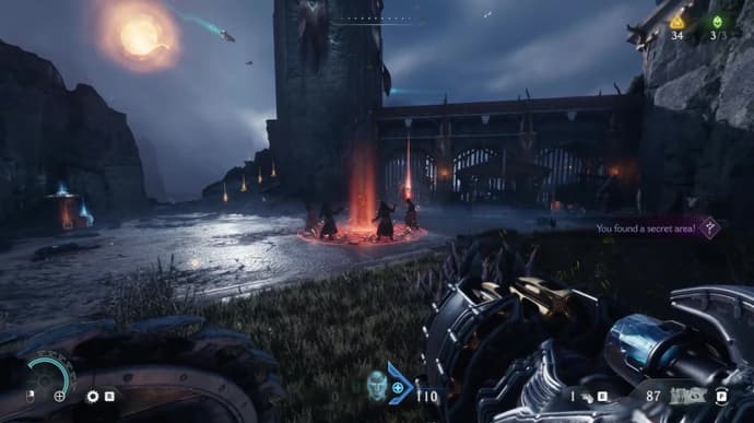 Where to Find the Secret Keys in DOOM: The Dark Ages - Chapter 4 11