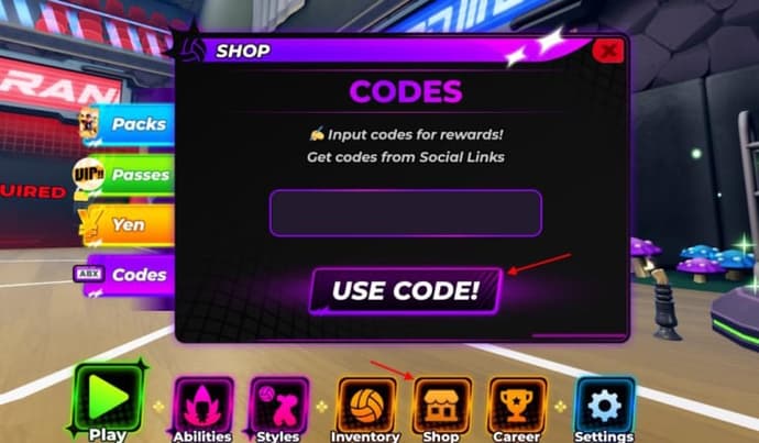Roblox Haikyuu Legends Codes August 2025 2