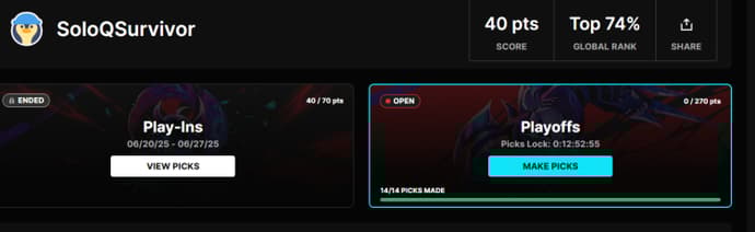 MSI 2025 Pick`Ems