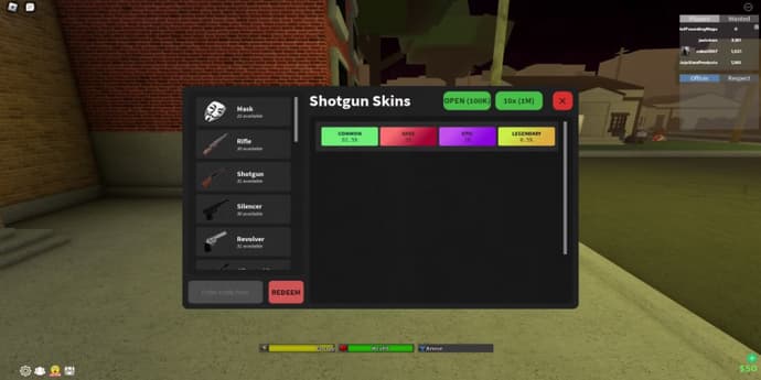 Roblox Da Hood Codes heinäkuu 2025 2