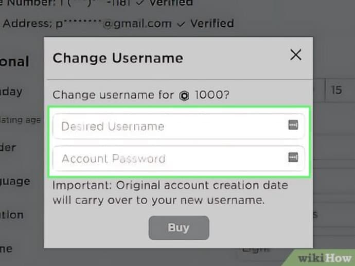 How to Change Roblox Username 1